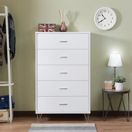 ACME Deoss Chest White Finish