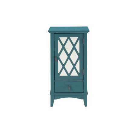 ACME Ceara Accent Table Teal Finish