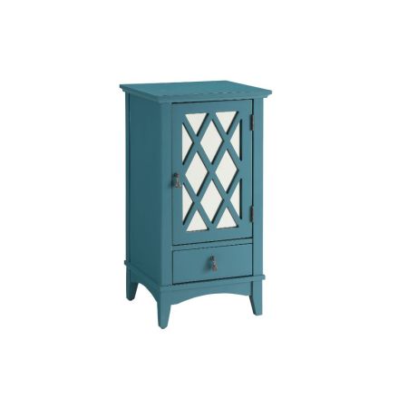 ACME Ceara Accent Table Teal Finish