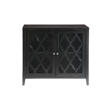 ACME Ceara Console Cabinet Black Finish