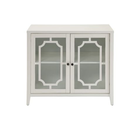 ACME Ceara Console Cabinet White Finish