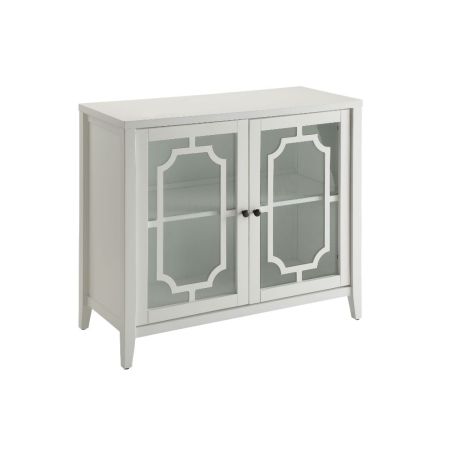 ACME Ceara Console Cabinet White Finish