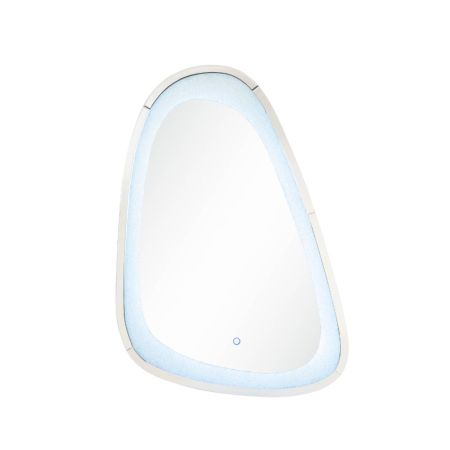 ACME Noralie Accent Mirror W/Led Mirrored & Faux Diamonds