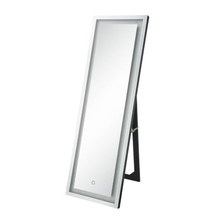 Dominic Floor Mirror 97714 Mirrored By Acme Furniture