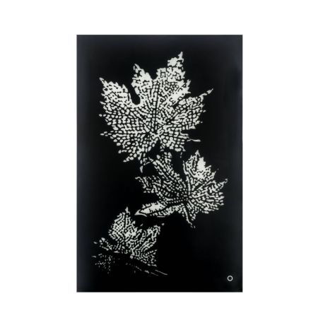 ACME Talisha Wall Art W/LED Smoky Glass & Faux Crystal