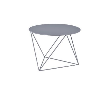 ACME Epidia Accent Table Gray Finish