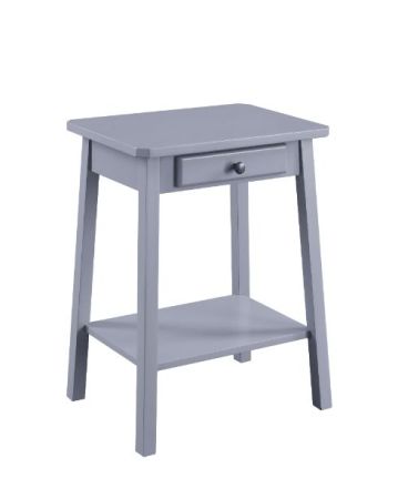 ACME Kaife Accent Table Gray Finish