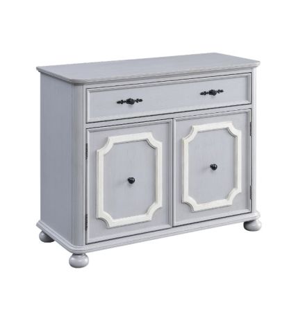 ACME Enyin Cabinet Gray Finish