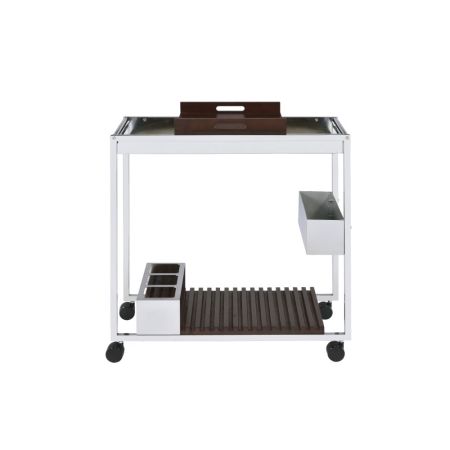 Lisses Server 98420 Chrome By Acme Furniture