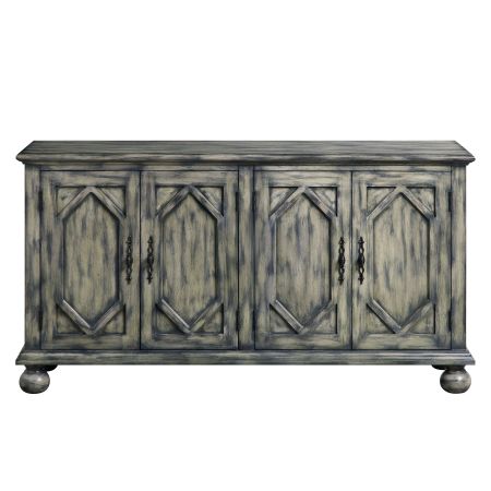 Pavan Console Cabinet AC00199 Gray By Acme Furniture