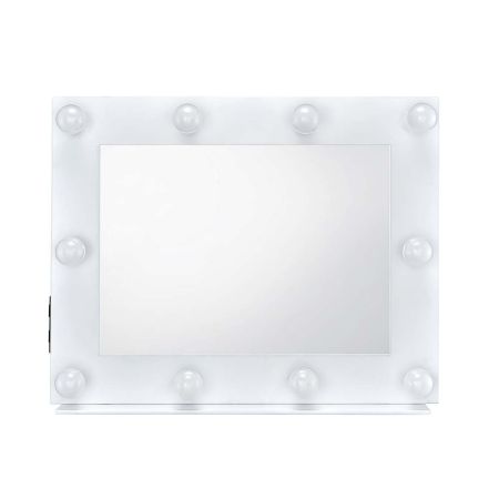 ACME Avery Accent Mirror White Finish