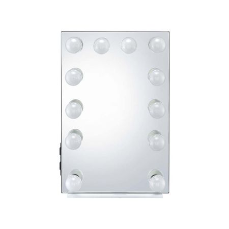 ACME Asa Accent Mirror White Finish