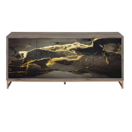 Payo Console Cabinet AC02342 Black By Acme Furniture