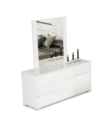 Modrest Monza - Italian Modern White Dresser