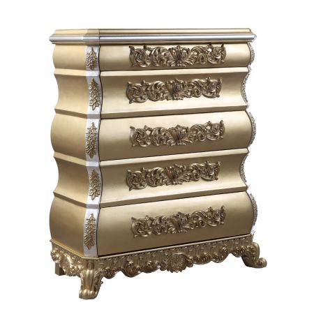 ACME Seville Chest Gold Finish