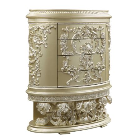 ACME Vatican Chest Champagne Silver Finish