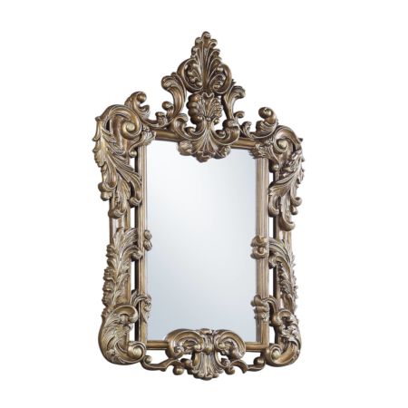 ACME Constantine Mirror Brown & Gold Finish