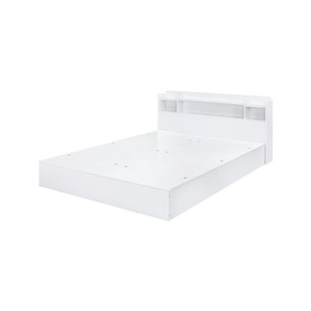 ACME Perse Queen Bed W/Storage White Finish