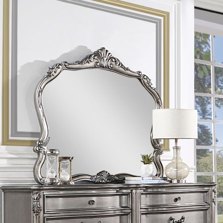 ACME Ariadne Mirror Antique Platinum Finish