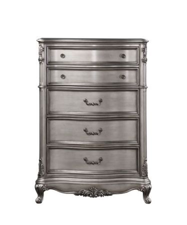 ACME Ariadne Chest Antique Platinum Finish