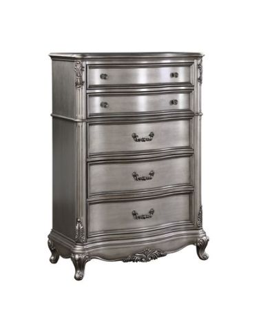 ACME Ariadne Chest Antique Platinum Finish