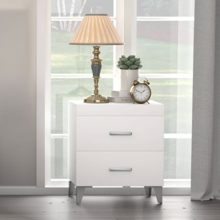 ACME Casilda Nightstand White Finish