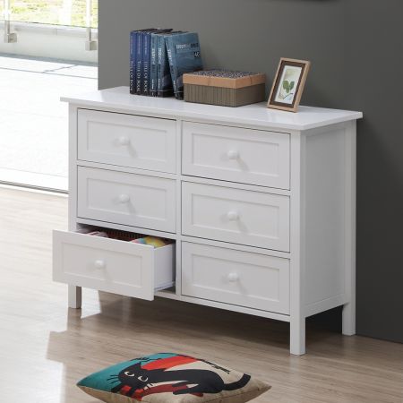 ACME Lolanda Dresser White Finish