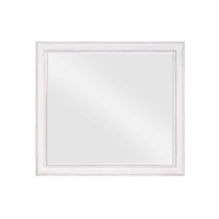 ACME Katia Mirror Rustic Gray & Weathered White Finish