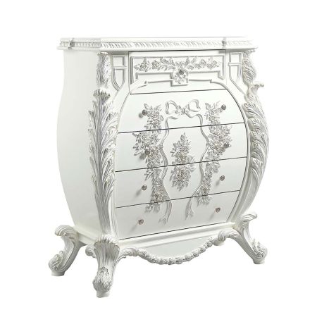 ACME Vanaheim Chest Antique White Finish