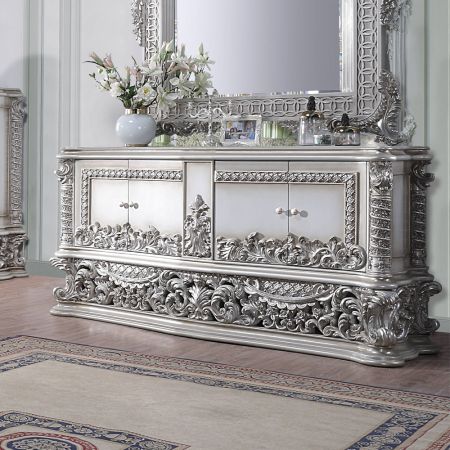 ACME Valkyrie Dresser Antique Platinum Finish