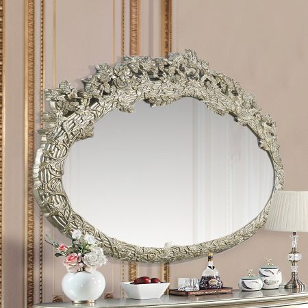 ACME Sorina Mirror Antique Gold Finish