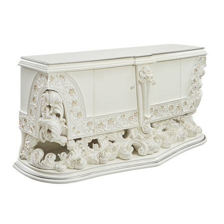 ACME Adara Dresser Antique White Finish