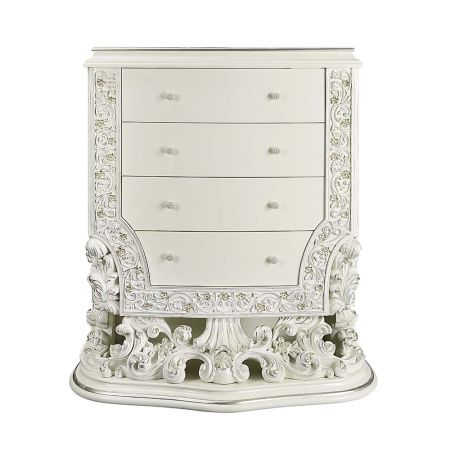 ACME Adara Chest Antique White Finish