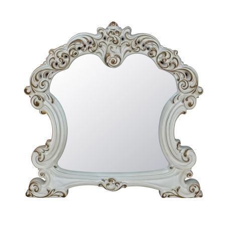 ACME Vendome Mirror Antique Pearl Finish