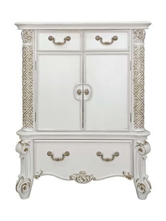 ACME Vendome Chest Antique Pearl Finish