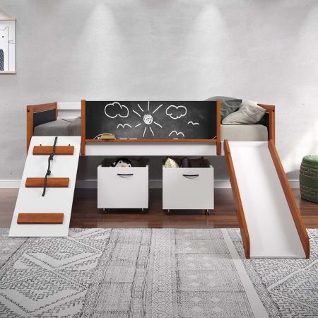 ACME Aurea 2 Toy Boxes White Finish