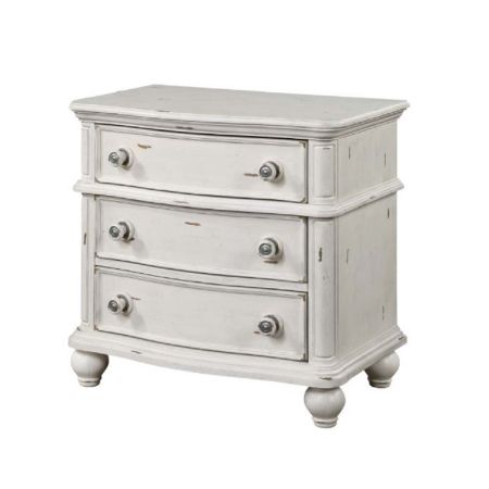 ACME Jaqueline Nightstand Antique White Finish