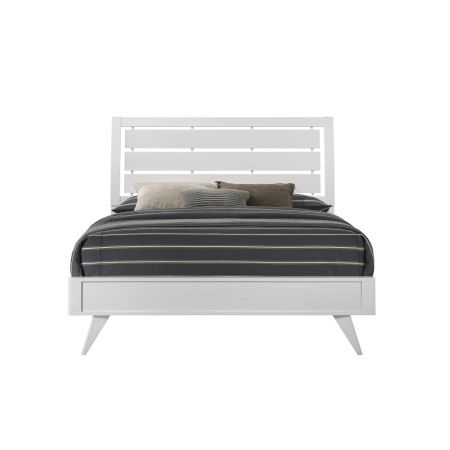 ACME Cerys EK Bed White Finish