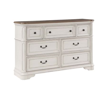 ACME Florian Dresser Antique White Finish