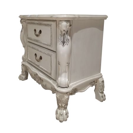 ACME Dresden II Nightstand Bone White Finish