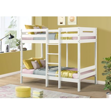 ACME Esin Twin/Twin Bunk Bed White Finish