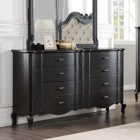 ACME Chelmsford Dresser Antique Black Finish