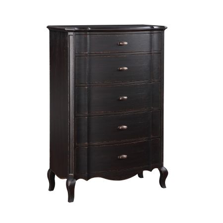 ACME Chelmsford Chest Antique Black Finish