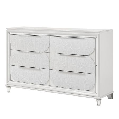 ACME Tarian Dresser Pearl White Finish