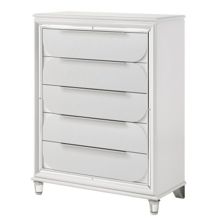 ACME Tarian Chest Pearl White Finish