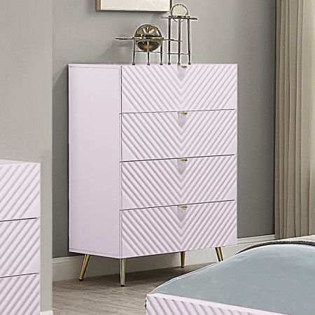 ACME Gaines Chest Pink High Gloss Finish