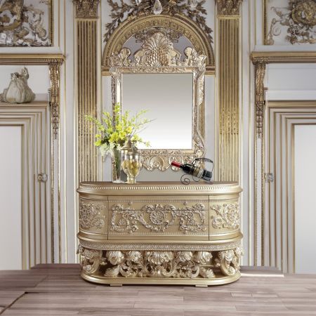 ACME Vatican Server Champagne Silver Finish