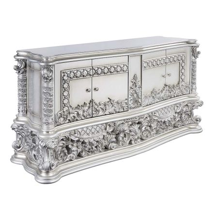 ACME Valkyrie Server Antique Platinum Finish