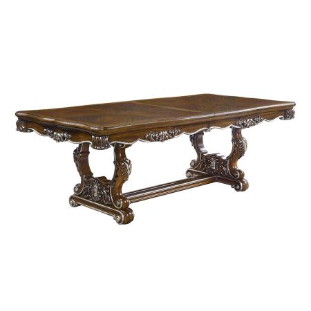 ACME Latisha Dining Table Antique Oak Finish