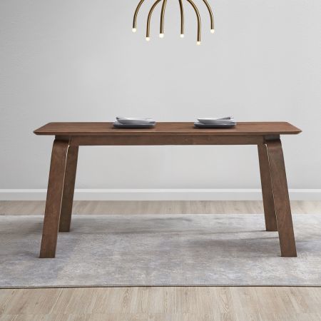 ACME Ginny Dining Table Walnut Finish